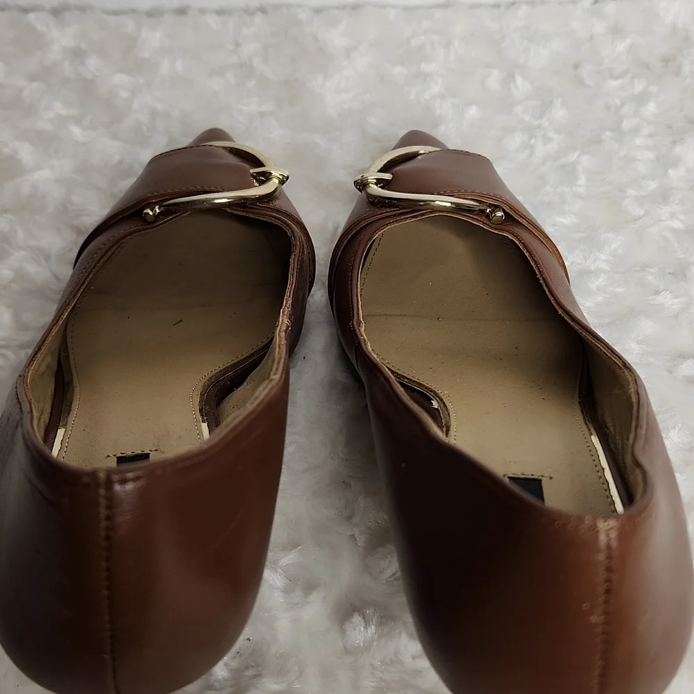 Julio Leather Pump Heel shoe. - Picture 11 of 12